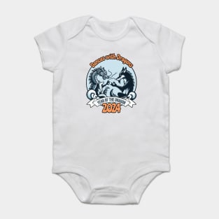 Dances with Dragons - Year of the Dragon - 2024 Baby Bodysuit